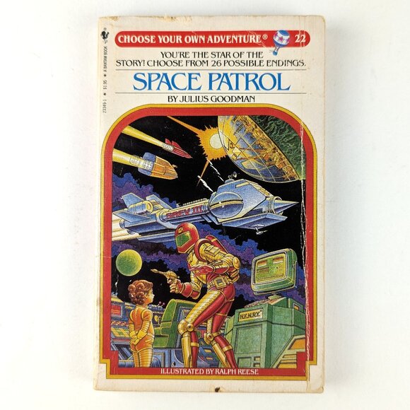Vintage 80s Choose Your Own Adventure Book - Space Patrol #22 - Picture 1 of 10